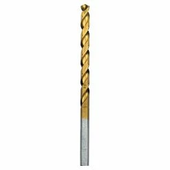 Bosch Titanium-Coated Drill Bit - 7/32-in Dia x 3 3/4-in L - 3-Flat Shank - Double Flute