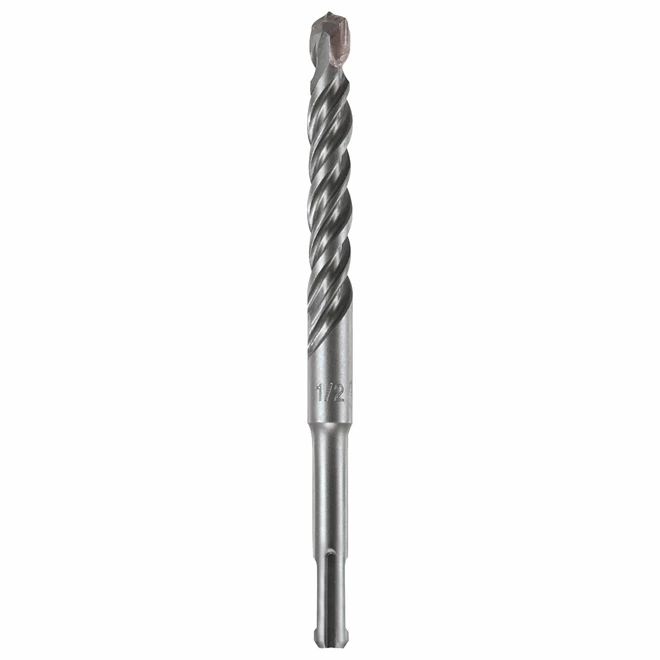 Bosch Bulldog Concrete Drill Bit - Carbide Tip - SDS Shank - 6-in L x 1/2-in Dia 1 Bosch Bulldog Concrete Drill Bit - Carbide Tip - SDS Shank - 6-in L x 1/2-in Dia