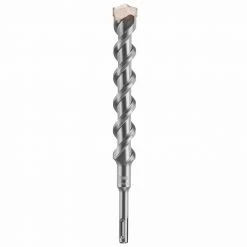 Bosch Bulldog Masonry Hammer Drill Bit - 1-in Dia x 10-in L - 8-in Cutting Depth - SDS-Plus Shank - Carbide-Tipped
