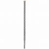 Bosch Bulldog Masonry Rotary Hammer Drill Bit - 1/2-in dia x 12-in L - SDS-Plus Shank - Alloy Steel - Carbide-Tipped