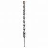 Bosch Bulldog Masonry Rotary Hammer Drill Bit - 3/4-in dia x 12-in L - SDS-Plus Shank - Alloy Steel - Carbide-Tipped