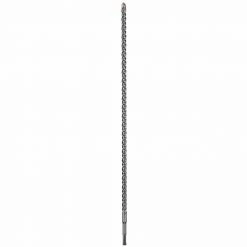 Bosch Bulldog Masonry Hammer Drill Bit - 1/2-in Dia x 24-in L - 22-in Cutting Depth - SDS-Plus Shank - Carbide-Tipped