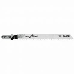 Bosch T-Shank Jigsaw Blades - 4-in - 10-TPI Reverse Pitch - Carbon Steel - 5 per Pack