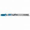 Bosch T-Shank Jigsaw Blades - 3 5/8-in - 17-24 Progressive TPI - High-Speed Steel - 5 per Pack