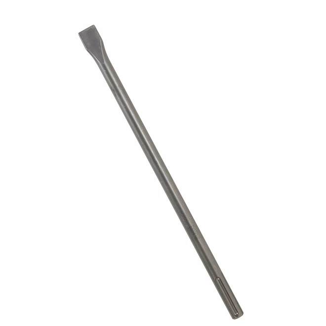 Bosch Flat Chisel Drill Bit - 1-in W x 18-in L - SDS-Max Shank - Alloy Steel 1 Bosch Flat Chisel Drill Bit - 1-in W x 18-in L - SDS-Max Shank - Alloy Steel