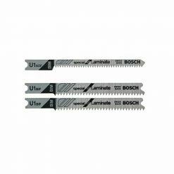 Bosch U-Shank Jigsaw Blade Set for Laminate Flooring - Assorted Sizes - Bi-Metal - 3-Pack