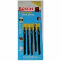 Bosch Jigsaw Thin Kerf Blade - 3 5/8-in L - High Carbon Steel - U-Shank