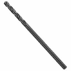 Bosch Fractional Jobber Drill Bits - Black Oxide Coated High-Speed Steel - 2 Per Pack - 2-in L x 5/64-in Dia
