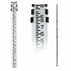 Bosch Telescoping Levelling Rod - Aluminum - 5 Sections - 16-ft