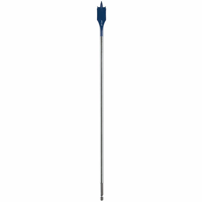 Bosch DareDevil Extended Length Spade Drill Bit - High-Carbon Steel - 1 Per Pack - 16-in L x 3/4-in Dia 1 Bosch DareDevil Extended Length Spade Drill Bit - High-Carbon Steel - 1 Per Pack - 16-in L x 3/4-in Dia