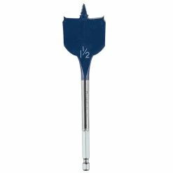 Bosch DareDevil Standard Spade Drill Bits - Metal - 5 Per Pack - 6-in L x 1 1/2-in Dia