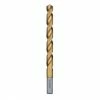 Bosch Titanium-Coated Drill Bit - 25/64-in Dia x 5 1/8-in L - 3-Flat Shank - Double Flute