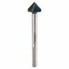 Bosch Glass and Tile Drill Bit - 7/8-in dia x 4-in L - 3-Flat Shank - Carbide Tip