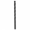 Bosch Metal Drill Bit - 23/64-in dia x 4 7/8-in L - 3-Flat Shank - 135° Split Point - Black Oxide