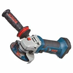 Bosch 18-V 4 1/2-in Cordless Angle Grinder - 10000-RPM - Restart Protection - Bare Tool (battery not included)