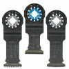 Bosch Starlock Oscillating Multi-Tool Accessory Blades - Black - Set of 3 - 1 1/4-in W