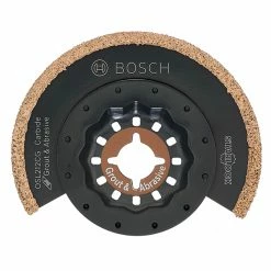 Bosch Starlock Oscillating Segmented Saw Blade - Carbide Grit - 1 Per Pack - 4-in L x 2 1/2-in W