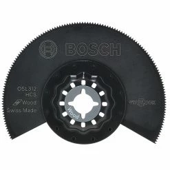 Bosch Starlock Oscillating Segmented Blade - High-Carbon Steel - 1 Per Pack - 3-in L x 3 1/2-in W