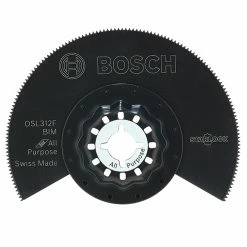 Bosch Starlock Oscillating Flush Cut Blade - Bi-Metal - 1 Per Pack- 3-in L x 3 1/2-in W