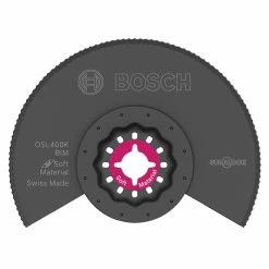 Bosch Starlock 4-in Starlock Serrated Knife Segmented Blade - 3 1/2-in L x 3/8-in T - Bi-Metal - Multi-Tool