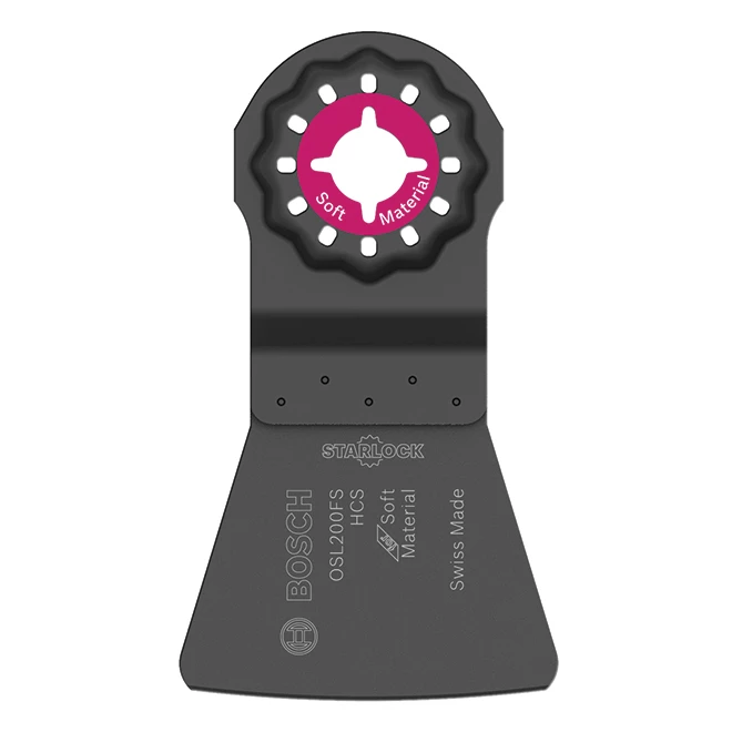 Bosch Starlock Oscillating Scraper Blade - High-Carbon Steel - 1 Per Pack - 4-in L x 2-in W 1 Bosch Starlock Oscillating Scraper Blade - High-Carbon Steel - 1 Per Pack - 4-in L x 2-in W