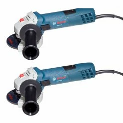 Bosch 4 1/2-in Small Corded Angle Grinders - 7.5-Amp - 11000 RPM - 2-Position Side Handle - 2 Per Pack