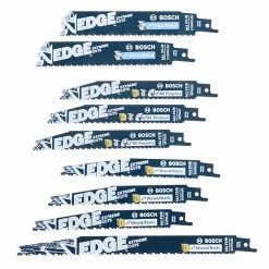 Bosch Reciprocating Saw Blade Set - Metal Cutting - Wood Cutting - 9 Piece Set