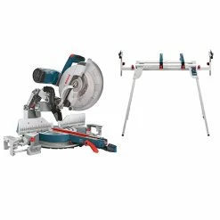 BOSCH 12" Glide Miter Saw with Stand - Composite - 15 A