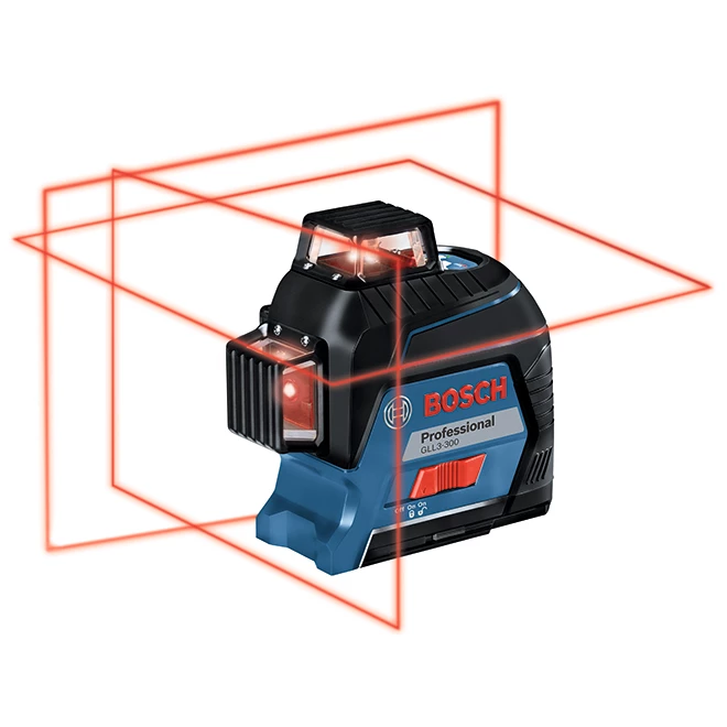 BOSCH Red Laser Level - 200' - Three 360° Planes 2 BOSCH Red Laser Level - 200' - Three 360° Planes - Image 2