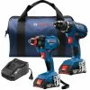 BOSCH Set of 2 Cordless Tools - 1/4" and 1/2" - 18 V