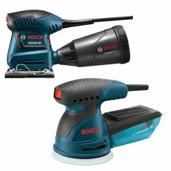 BOSCH Orbital and Random Orbit Sanders - 2-Tool Set