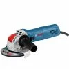 Bosch 4 1/2-in X-Lock Ergonomic Corded Angle Grinder - 10-Amp Motor - 11000 RPM - Lock-In Slide Switch
