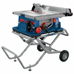 Bosch 4100XC-10 Worksite Corded Table Saw - 10-in - Gravity-Rise Wheeled Stand