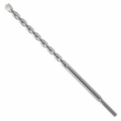 Bosch Round Hammer Drill Bit - High-speed Steel - Carbide Tipped - 12-in L x 1/2-in Dia