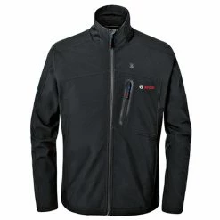 Bosch Black 12V Heated Jacket Kit with Portable Power Adapter - Large