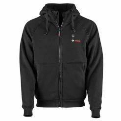 Bosch Unisex Medium Heated Hoodie - 12V Black