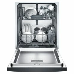 Bosch Ascenta Built-In Front Control PureDry Option ENERGY STAR-Certified Dishwasher - 50-dBA - 24-in - Black -Bosch Tools Sales 2022 30855004d L