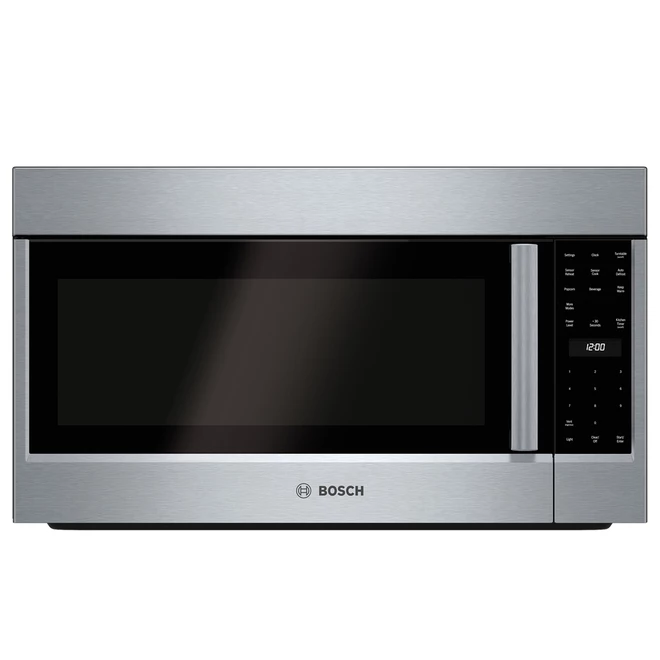Bosch 500 Series Over-the-Range Microwave Oven - Stainless Steel - 30-in - 2.1-cu ft 1 Bosch 500 Series Over-the-Range Microwave Oven - Stainless Steel - 30-in - 2.1-cu ft