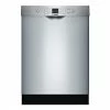 Bosch 100 Series Dishwasher with EcoSense - 24-in - Stainless Steel