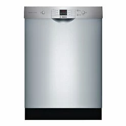 Bosch 100 Series Dishwasher with EcoSense - 24-in - Stainless Steel