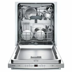 Bosch 100 Series Dishwasher with RackMatic - 24-in - Stainless Steel -Bosch Tools Sales 2022 30855117c L
