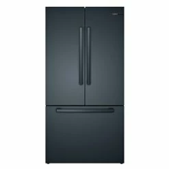 BOSCH Bosh 800 Series 21-cu ft French Door Refrigerator with FarmFresh System - Black Stainless Steel