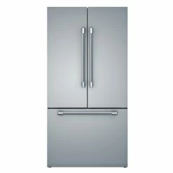 BOSCH Bosh 800 Series 21-cu ft French Door Refrigerator with FarmFresh System - Stainless Steel