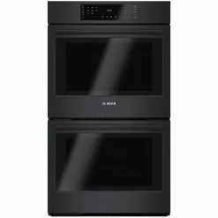 Bosch 800 Series Double Wall Oven - 9.2 cu. ft - 30" - Black