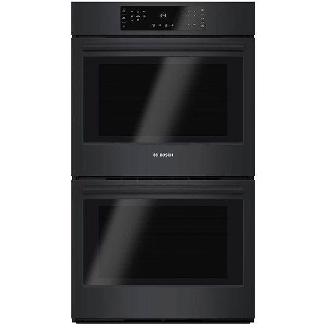 Bosch 800 Series Double Wall Oven - 9.2 cu. ft - 30" - Black 1 Bosch 800 Series Double Wall Oven - 9.2 cu. ft - 30" - Black
