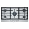 Bosch Gas Cooktop - 5 Burners - 36-in - 17,000 BTU - Stainless Steel
