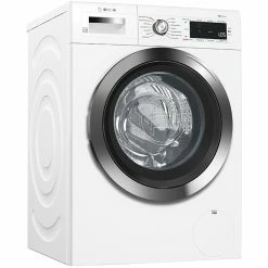 Bosch 800 Series Smart Washer - Front Load - 24-in - White/Stainless Steel