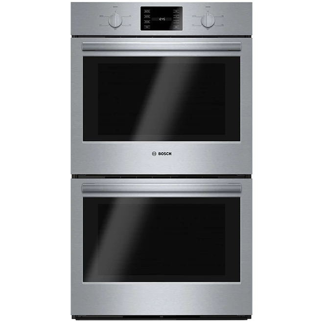 Bosch - Double Wall Oven - 500 Series - 4.6 Cft - 30'' - SS 1 Bosch - Double Wall Oven - 500 Series - 4.6 Cft - 30'' - SS