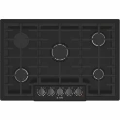 Bosch Gas Cooktop - 5 Burners - 30-in - 19,000 BTU - Black