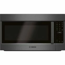 Bosch 800 Over-the-Range Microwave Oven - 1.8-cu ft - 1000-Watt - Black Stainless Steel